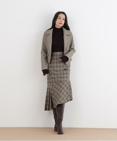 PINKY & DIANNE / ピンキーアンドダイアン レザーブルゾン・ジャケット | ◆フォーレザーライダースジャケット | 詳細15