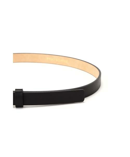 PINKY & DIANNE / ピンキーアンドダイアン ベルト・サスペンダー | ツイストバックル細ベルト | 詳細3