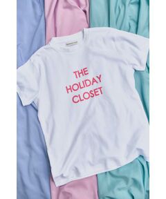 PINKY & DIANNE / ピンキーアンドダイアン カットソー | [THE HOLIDAY CLOSET] ロゴＴシャツ