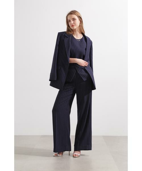 PINKY & DIANNE / ピンキーアンドダイアン シャツ・ブラウス | ◆ストライプベスト | 詳細10