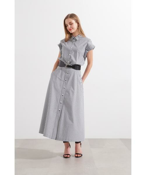 PINKY & DIANNE / ピンキーアンドダイアン シャツ・ブラウス | ◆ストライプシャツ | 詳細4