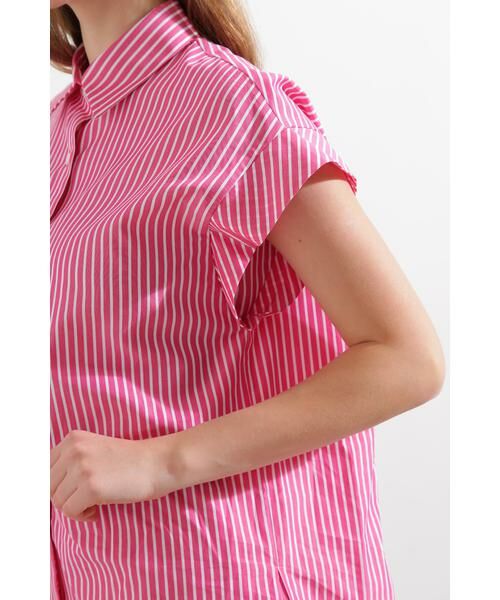 PINKY & DIANNE / ピンキーアンドダイアン シャツ・ブラウス | ◆ストライプシャツ | 詳細15