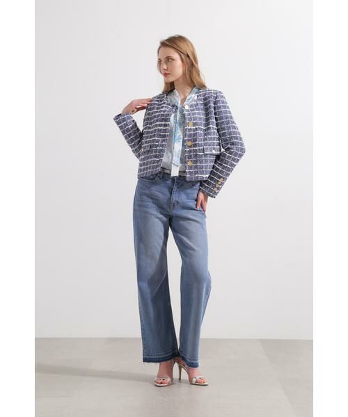 PINKY & DIANNE / ピンキーアンドダイアン シャツ・ブラウス | ◆ノーティカルプリントブラウス | 詳細4