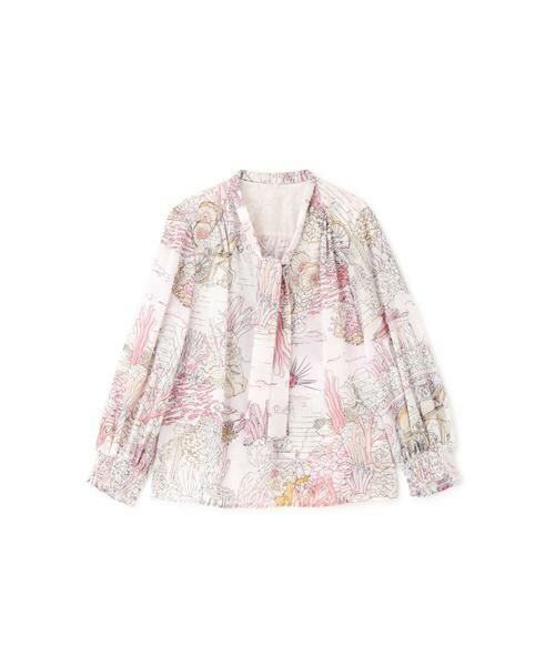 PINKY & DIANNE / ピンキーアンドダイアン シャツ・ブラウス | ◆ノーティカルプリントブラウス | 詳細11