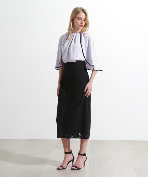 PINKY & DIANNE / ピンキーアンドダイアン シャツ・ブラウス | ◆バイカラーケープブラウス | 詳細20