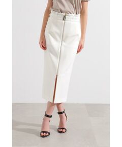 PINKY & DIANNE / ピンキーアンドダイアン スカート | ◆フロントジップダンボールスカート