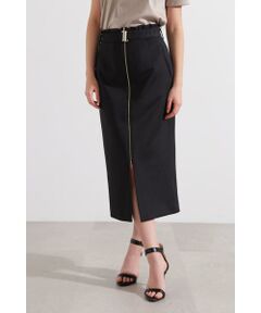 PINKY & DIANNE / ピンキーアンドダイアン スカート | ◆フロントジップダンボールスカート