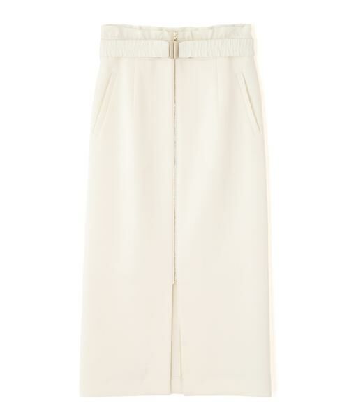 PINKY & DIANNE / ピンキーアンドダイアン スカート | ◆フロントジップダンボールスカート | 詳細1