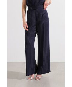 PINKY & DIANNE / ピンキーアンドダイアン パンツ | ◆ストライプワイドパンツ