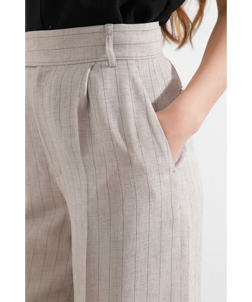 PINKY & DIANNE / ピンキーアンドダイアン パンツ | ◆ストライプワイドパンツ | 詳細10