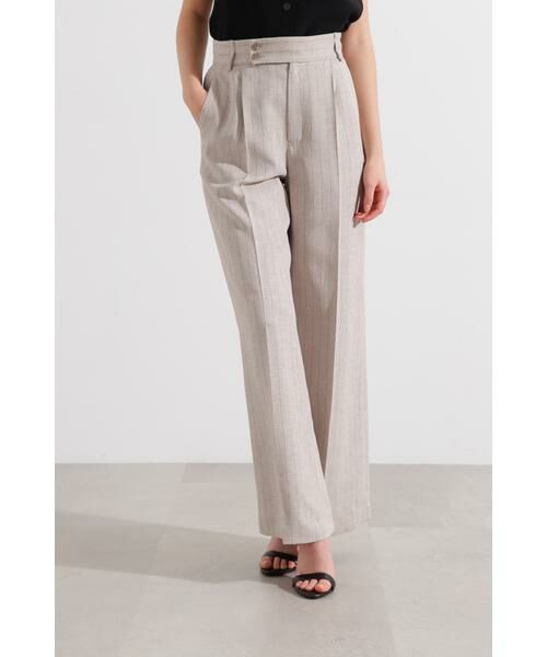 PINKY & DIANNE / ピンキーアンドダイアン パンツ | ◆ストライプワイドパンツ | 詳細3