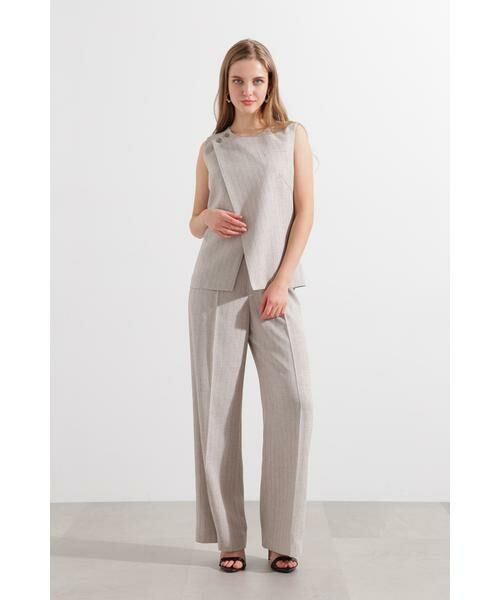 PINKY & DIANNE / ピンキーアンドダイアン パンツ | ◆ストライプワイドパンツ | 詳細5