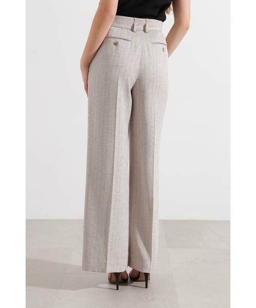 PINKY & DIANNE / ピンキーアンドダイアン パンツ | ◆ストライプワイドパンツ | 詳細8