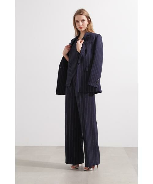 PINKY & DIANNE / ピンキーアンドダイアン パンツ | ◆ストライプワイドパンツ | 詳細15