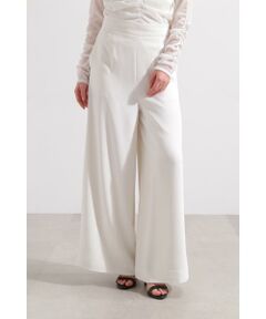 PINKY & DIANNE / ピンキーアンドダイアン パンツ | ◆サテンフレアーパンツ