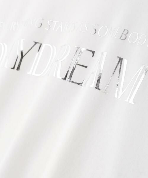 PINKY & DIANNE / ピンキーアンドダイアン カットソー | ◆Day dreamＴシャツ | 詳細8