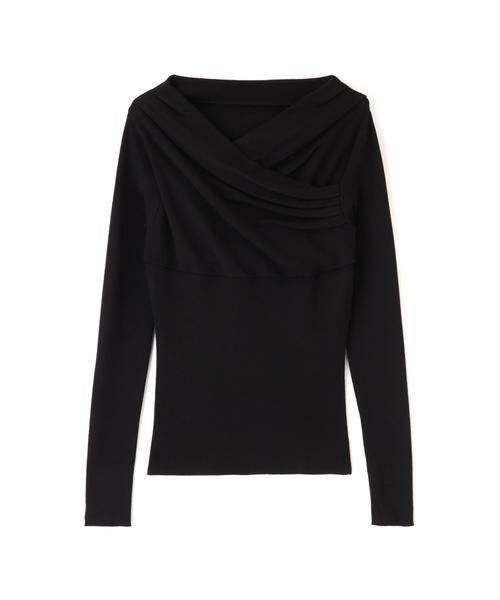 PINKY & DIANNE / ピンキーアンドダイアン ニット・セーター | ◆タックネックニットプルオーバー | 詳細1