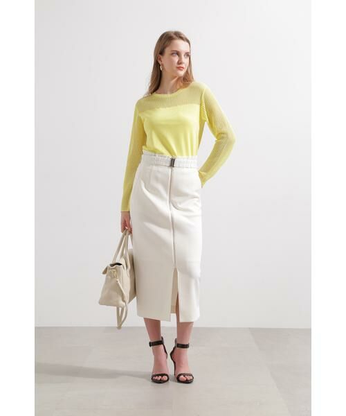 セール】 ◇シアーコンビニットプルオーバー （ニット・セーター