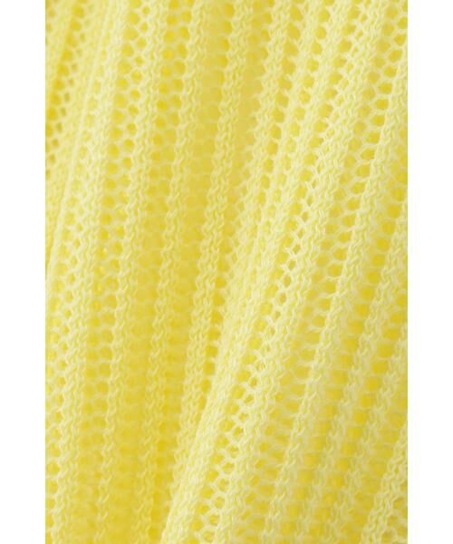 PINKY & DIANNE / ピンキーアンドダイアン ニット・セーター | ◆シアーコンビニットプルオーバー | 詳細9