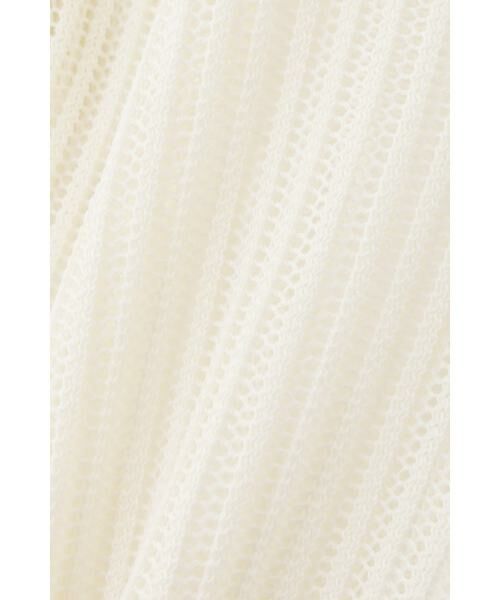 PINKY & DIANNE / ピンキーアンドダイアン ニット・セーター | ◆シアーコンビニットプルオーバー | 詳細17