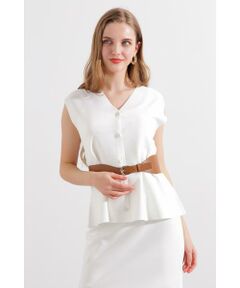 PINKY & DIANNE / ピンキーアンドダイアン ニット・セーター | ◆ニットジレ