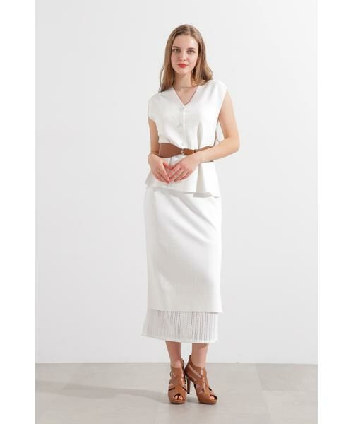 PINKY & DIANNE / ピンキーアンドダイアン ニット・セーター | ◆ニットジレ | 詳細2