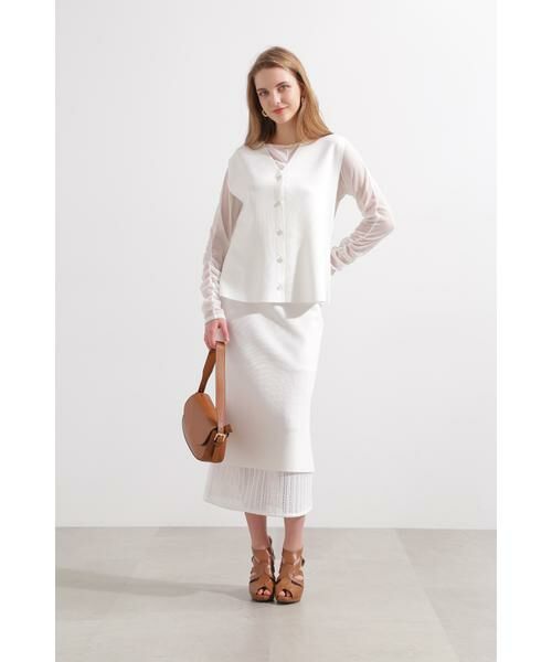 PINKY & DIANNE / ピンキーアンドダイアン ニット・セーター | ◆ニットジレ | 詳細3