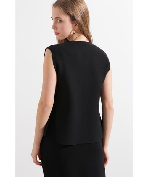 PINKY & DIANNE / ピンキーアンドダイアン ニット・セーター | ◆ニットジレ | 詳細14