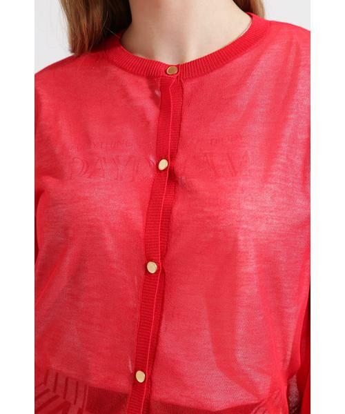 PINKY & DIANNE / ピンキーアンドダイアン カーディガン・ボレロ | ◆シアーニットカーディガン | 詳細15