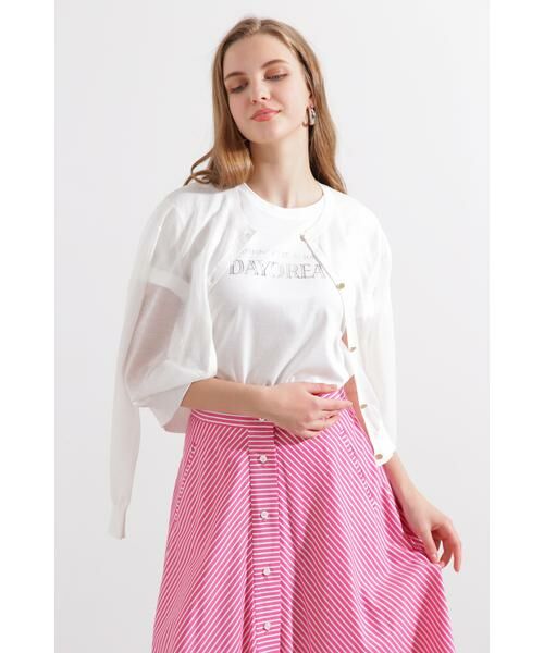 PINKY & DIANNE / ピンキーアンドダイアン カーディガン・ボレロ | ◆シアーニットカーディガン | 詳細19