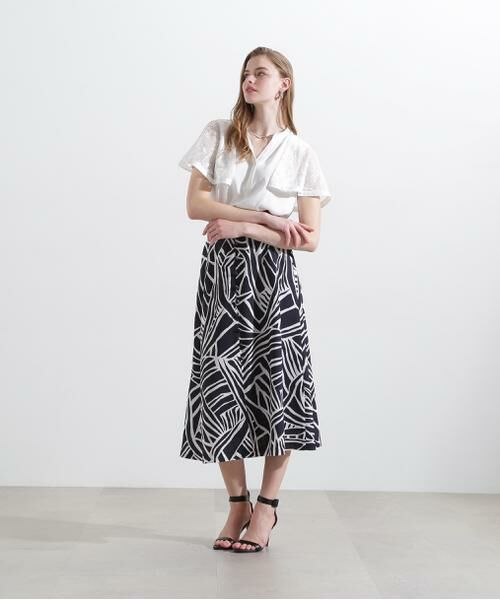 PINKY & DIANNE / ピンキーアンドダイアン シャツ・ブラウス | ◆レースコンビスキッパーブラウス | 詳細4