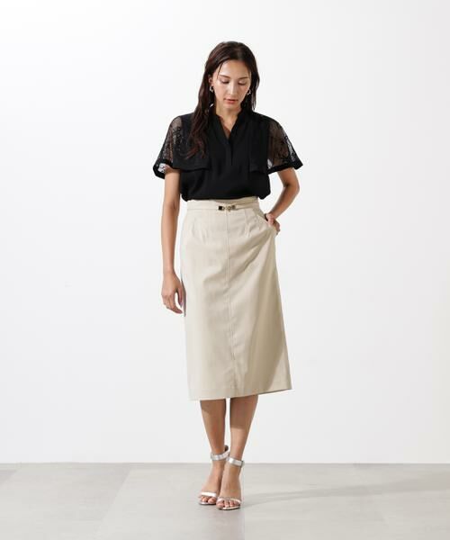 PINKY & DIANNE / ピンキーアンドダイアン シャツ・ブラウス | ◆レースコンビスキッパーブラウス | 詳細19