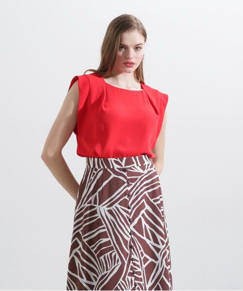 PINKY & DIANNE / ピンキーアンドダイアン シャツ・ブラウス | ◆カフスフレンチスリーブブラウス | 詳細3