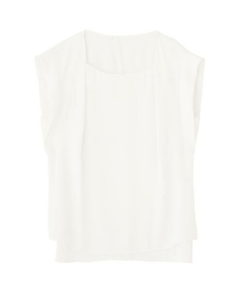 PINKY & DIANNE / ピンキーアンドダイアン シャツ・ブラウス | ◆カフスフレンチスリーブブラウス | 詳細7