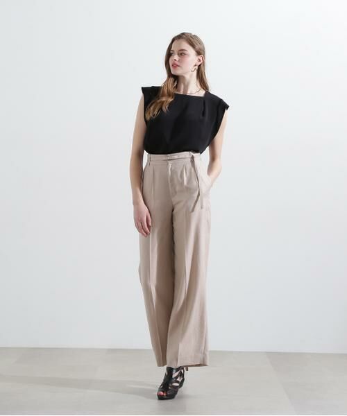 PINKY & DIANNE / ピンキーアンドダイアン シャツ・ブラウス | ◆カフスフレンチスリーブブラウス | 詳細22