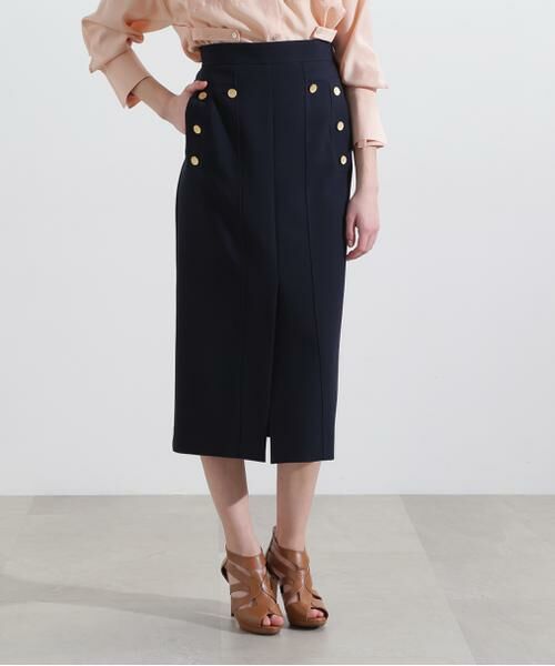 PINKY & DIANNE / ピンキーアンドダイアン スカート | ◆2WAYダブルクロスマリンタイトスカート | 詳細16