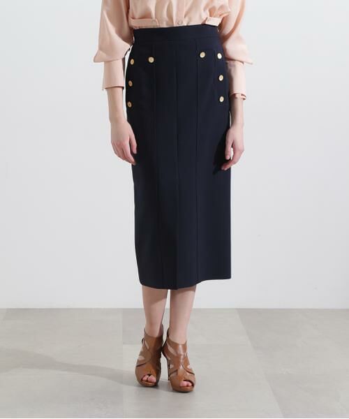 PINKY & DIANNE / ピンキーアンドダイアン スカート | ◆2WAYダブルクロスマリンタイトスカート | 詳細17