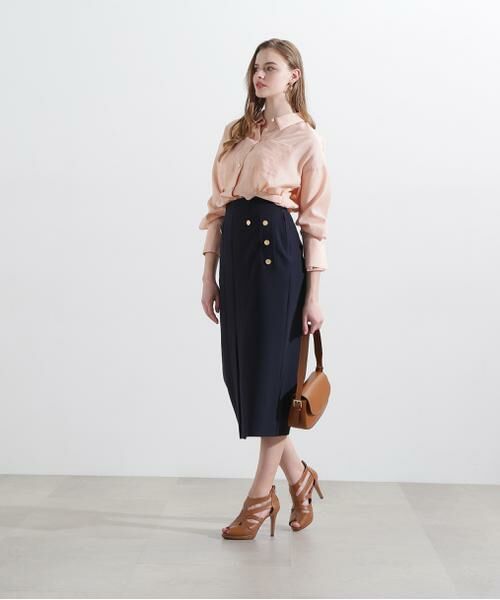 PINKY & DIANNE / ピンキーアンドダイアン スカート | ◆2WAYダブルクロスマリンタイトスカート | 詳細18