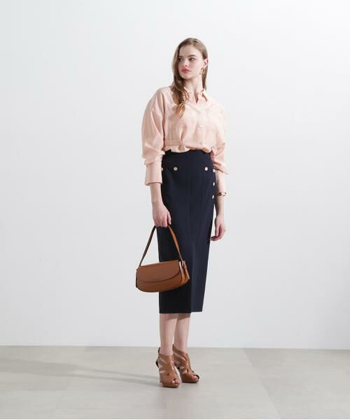 PINKY & DIANNE / ピンキーアンドダイアン スカート | ◆2WAYダブルクロスマリンタイトスカート | 詳細19