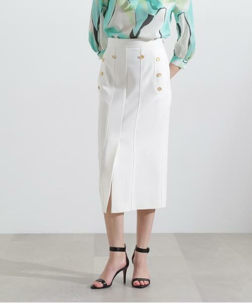 PINKY & DIANNE / ピンキーアンドダイアン スカート | ◆2WAYダブルクロスマリンタイトスカート | 詳細23