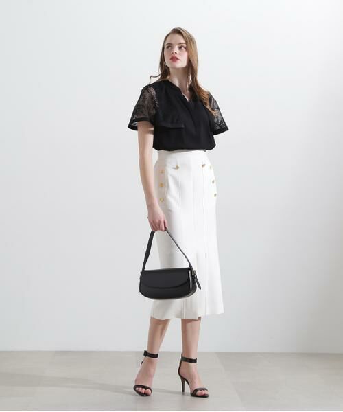 PINKY & DIANNE / ピンキーアンドダイアン スカート | ◆2WAYダブルクロスマリンタイトスカート | 詳細27