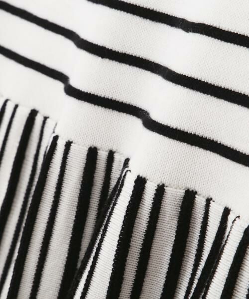 PINKY & DIANNE / ピンキーアンドダイアン スカート | バイカラーストライプフレアーニットスカート | 詳細17