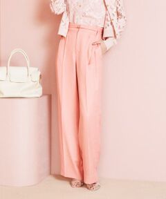 PINKY & DIANNE / ピンキーアンドダイアン パンツ | ◆スリムベルト付きワイドパンツ