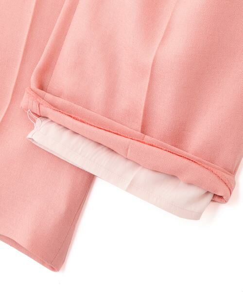 PINKY & DIANNE / ピンキーアンドダイアン パンツ | ◆スリムベルト付きワイドパンツ | 詳細20