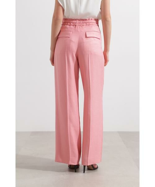 PINKY & DIANNE / ピンキーアンドダイアン パンツ | ◆スリムベルト付きワイドパンツ | 詳細15