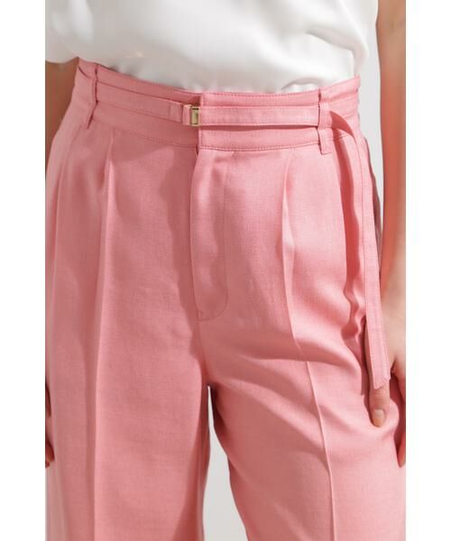 PINKY & DIANNE / ピンキーアンドダイアン パンツ | ◆スリムベルト付きワイドパンツ | 詳細16