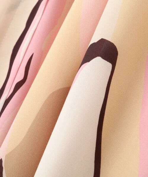 PINKY & DIANNE / ピンキーアンドダイアン ミニ丈・ひざ丈ワンピース | ◆マルチカラープリントワンピース | 詳細14