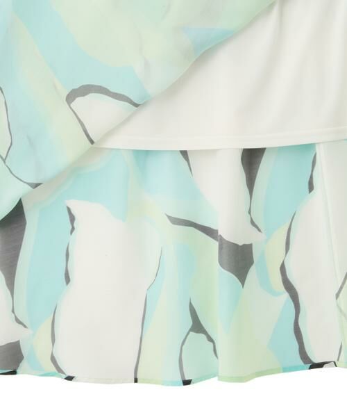 PINKY & DIANNE / ピンキーアンドダイアン ミニ丈・ひざ丈ワンピース | ◆マルチカラープリントワンピース | 詳細29