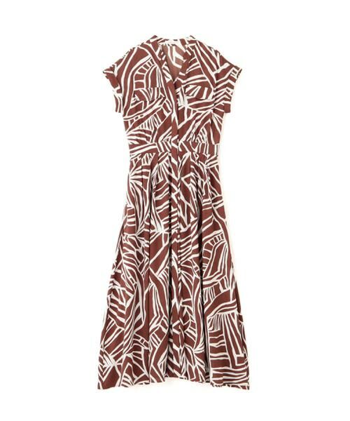 PINKY & DIANNE / ピンキーアンドダイアン ミニ丈・ひざ丈ワンピース | ◆アニマルプリントワンピース | 詳細13