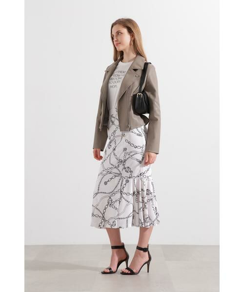 PINKY & DIANNE / ピンキーアンドダイアン カットソー | ◆Ｗｈｅｒｅ　ｆｌｏｗｅｒｓ　ｂｌｏｏｍ　Ｔシャツ | 詳細6